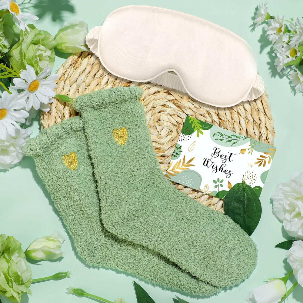 CHESACE plush socks provide soft warmth and comfort.