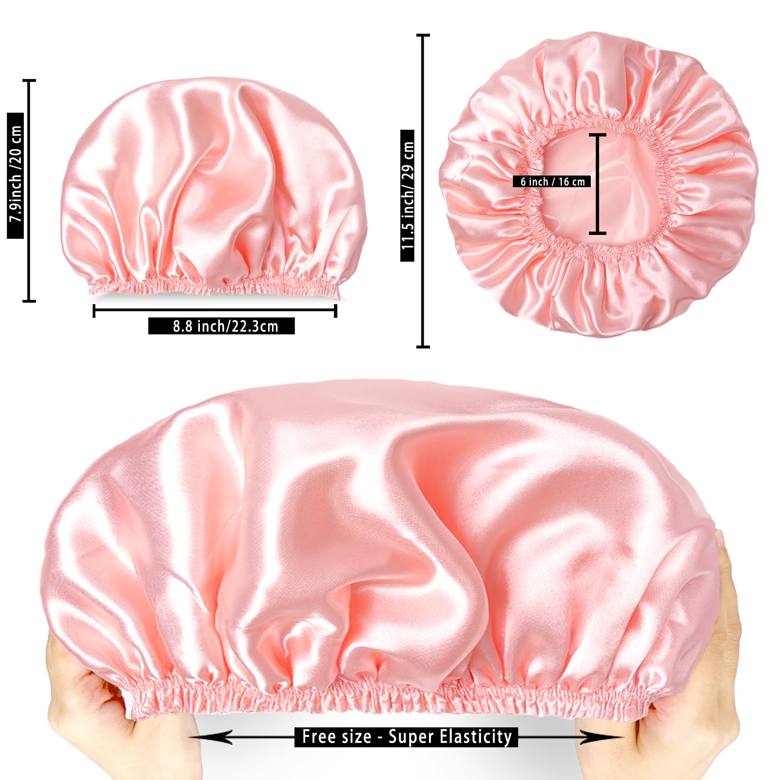 CHFONG elastic band cap minimizes pressure and eliminates elastic marks