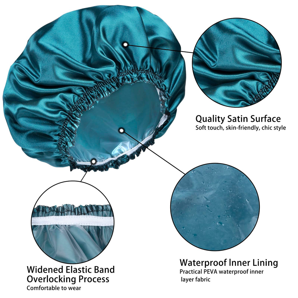 CHFONG shower cap four-color set offers versatile style