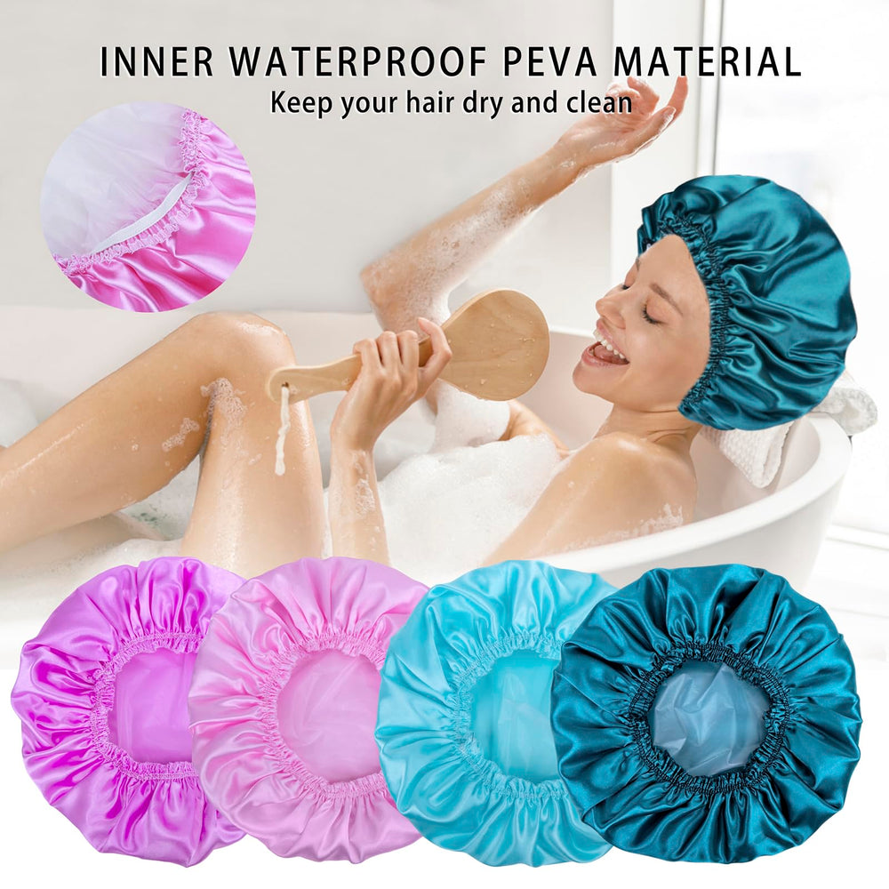 CHFONG double-layer cap with PEVA inner keeps moisture out