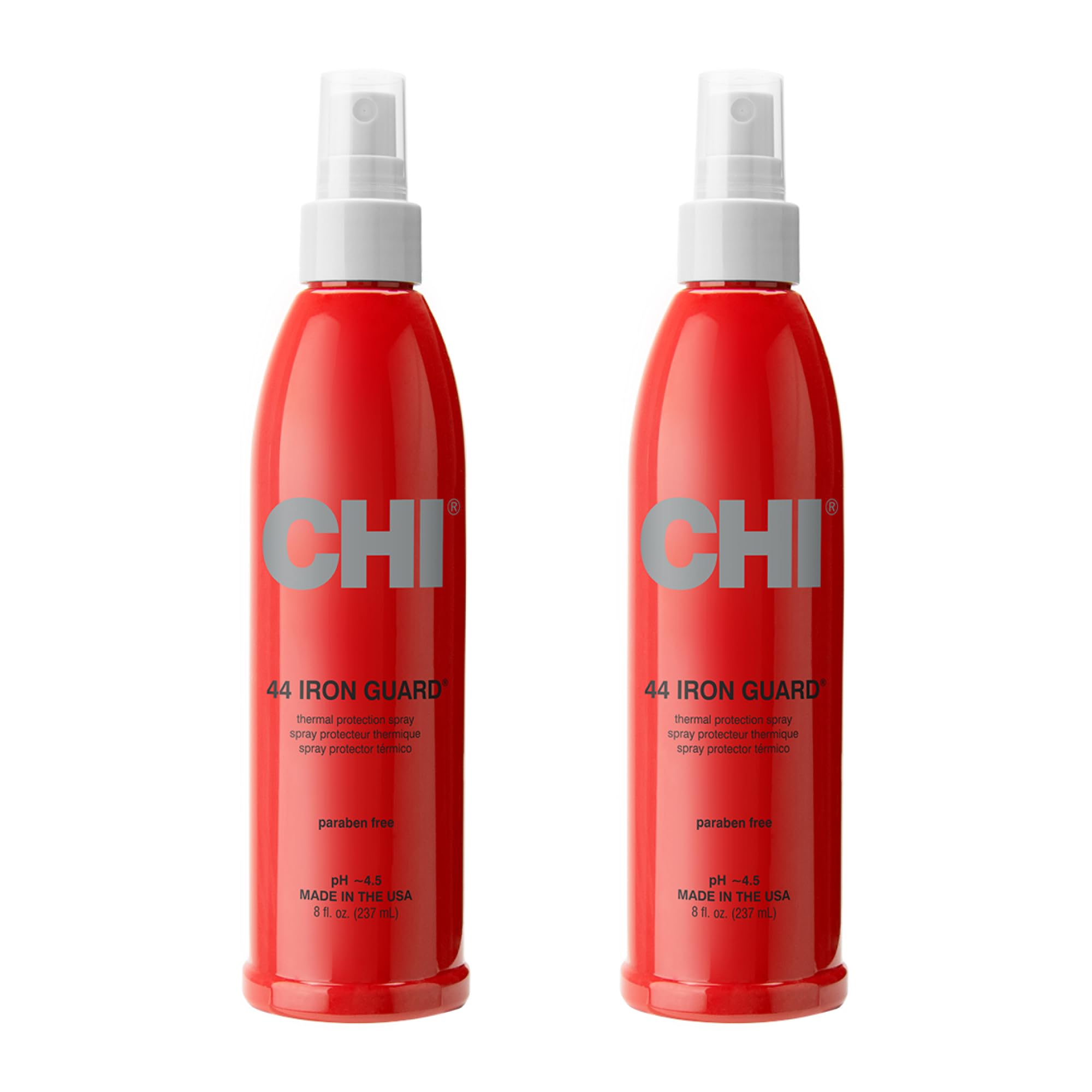 CHI 44 Iron Guard: botella de spray para protección térmica del cabello.