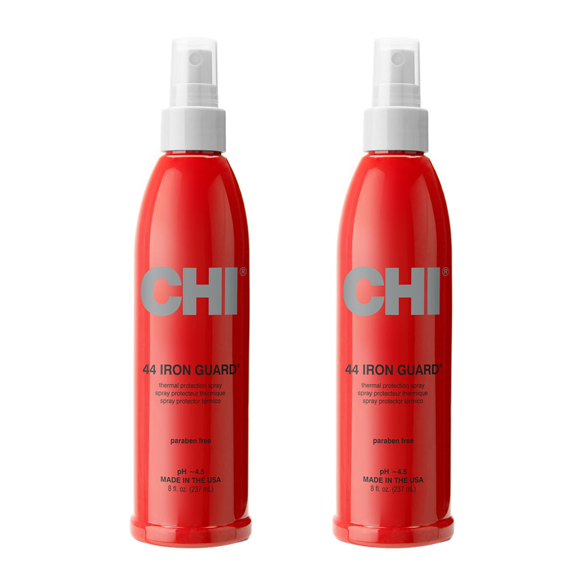CHI 44 Iron Guard: botella de spray para protección térmica del cabello.