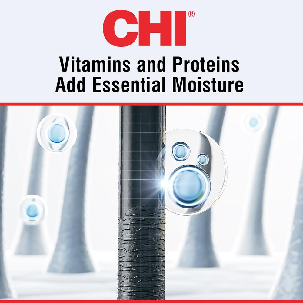 CHI 44 Iron Guard: cabello suave y brillante tras usar el spray.