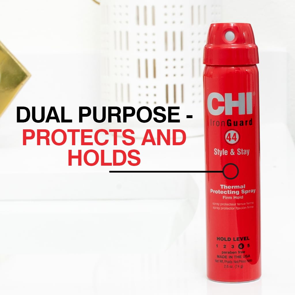 CHI 44 Iron Guard ideal para ondas y rizos con fijación suave.