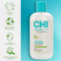 CHI CleanCare espuma suave en cabellera limpia