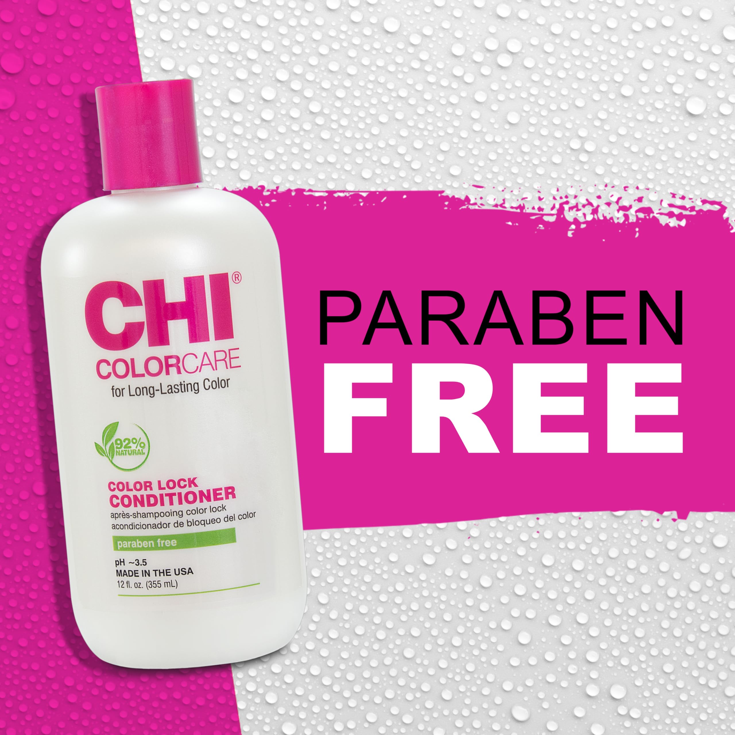 CHI ColorCare Color Lock Conditioner: cuidado diario deja cabello hidratado y manejable