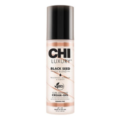 CHI crema definidora de rizos con semilla negra aporta definición y brillo.