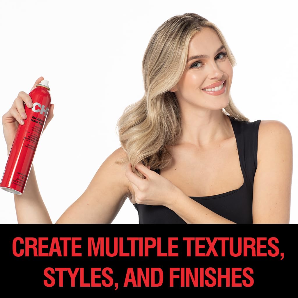 CHI Enviro 54 ceramic-protein boost supports shine and hair strength
