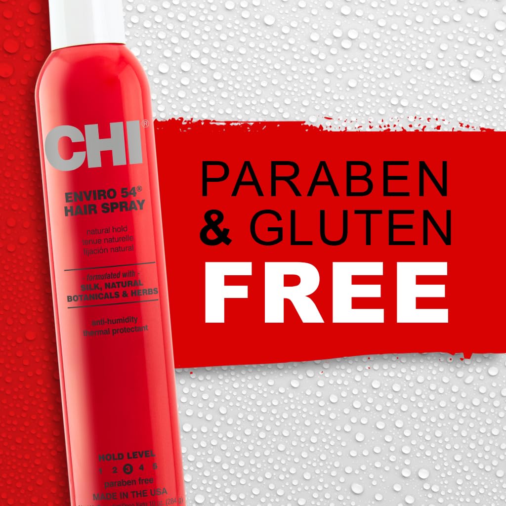 CHI Enviro 54 cruelty-free formula highlights sulfate-free and paraben-free qualities