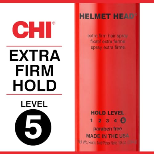Chi Helmet Head Hairspray: pulverización para controlar frizz y humedad.