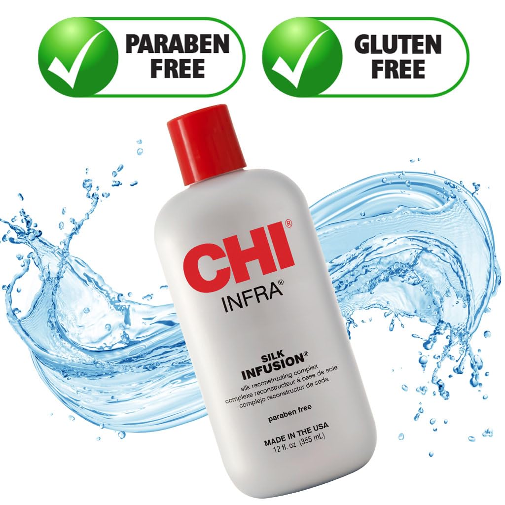 CHI Infra Silk Infusion pack of 2 offers value for ongoing care.
