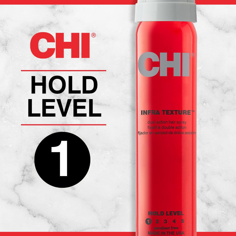 CHI Infra Texture Spray se seca rápido para acabado limpio