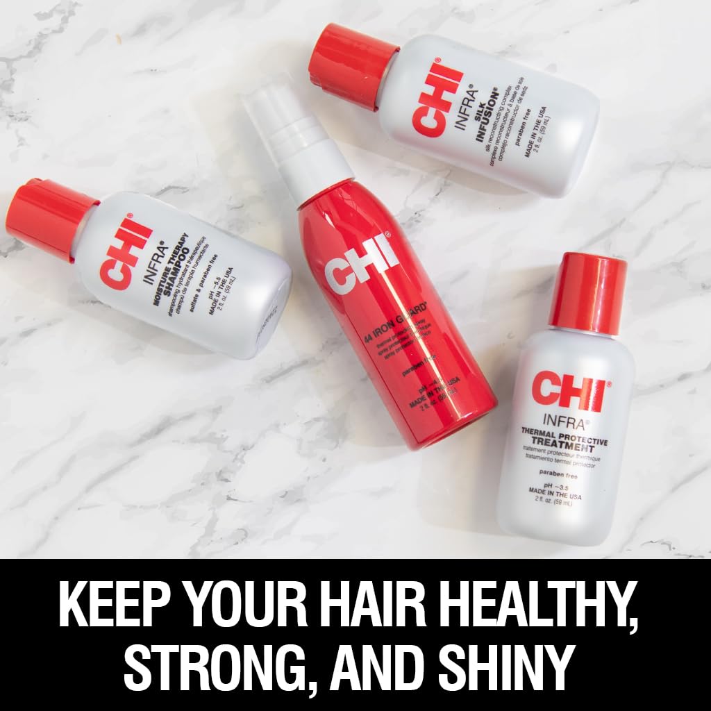CHI Infra Treatment jar strengthens elasticity for resilient strands