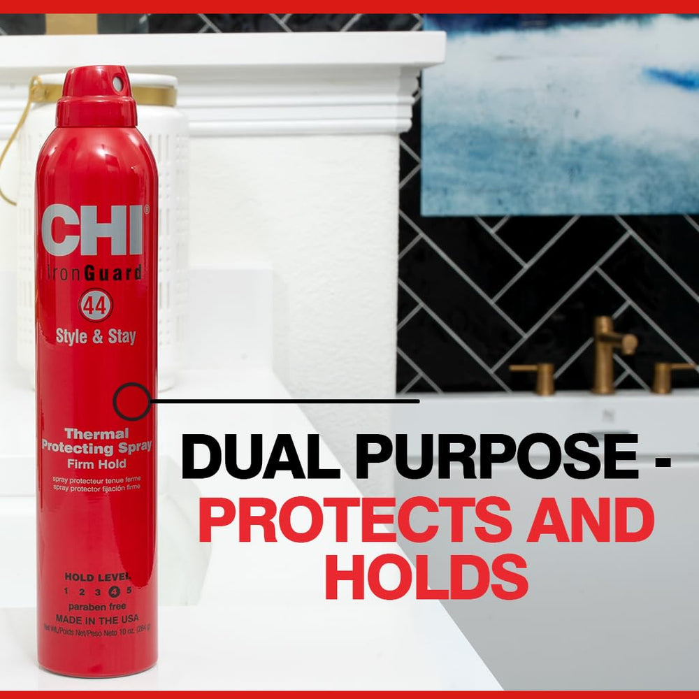 CHI Iron Guard cruelty-free sulfate-free formula on packaging