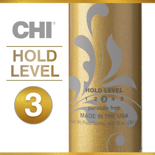 CHI Keratin Flex Finish aplicado con rocío uniforme para control del frizz