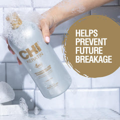 CHI conditioner adds shine and elasticity to dull hair