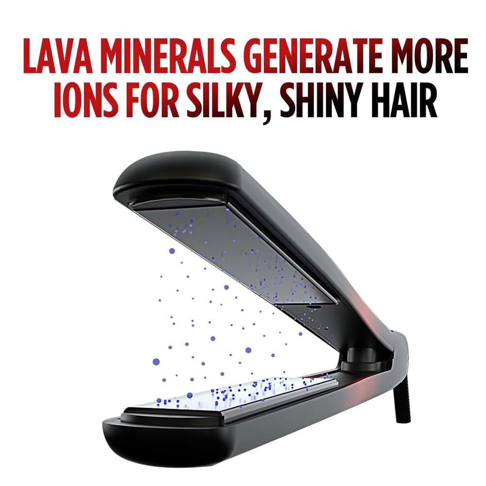 CHI Lava Ceramic 1-Inch Flat Iron swivel cord photo showing flexible movement