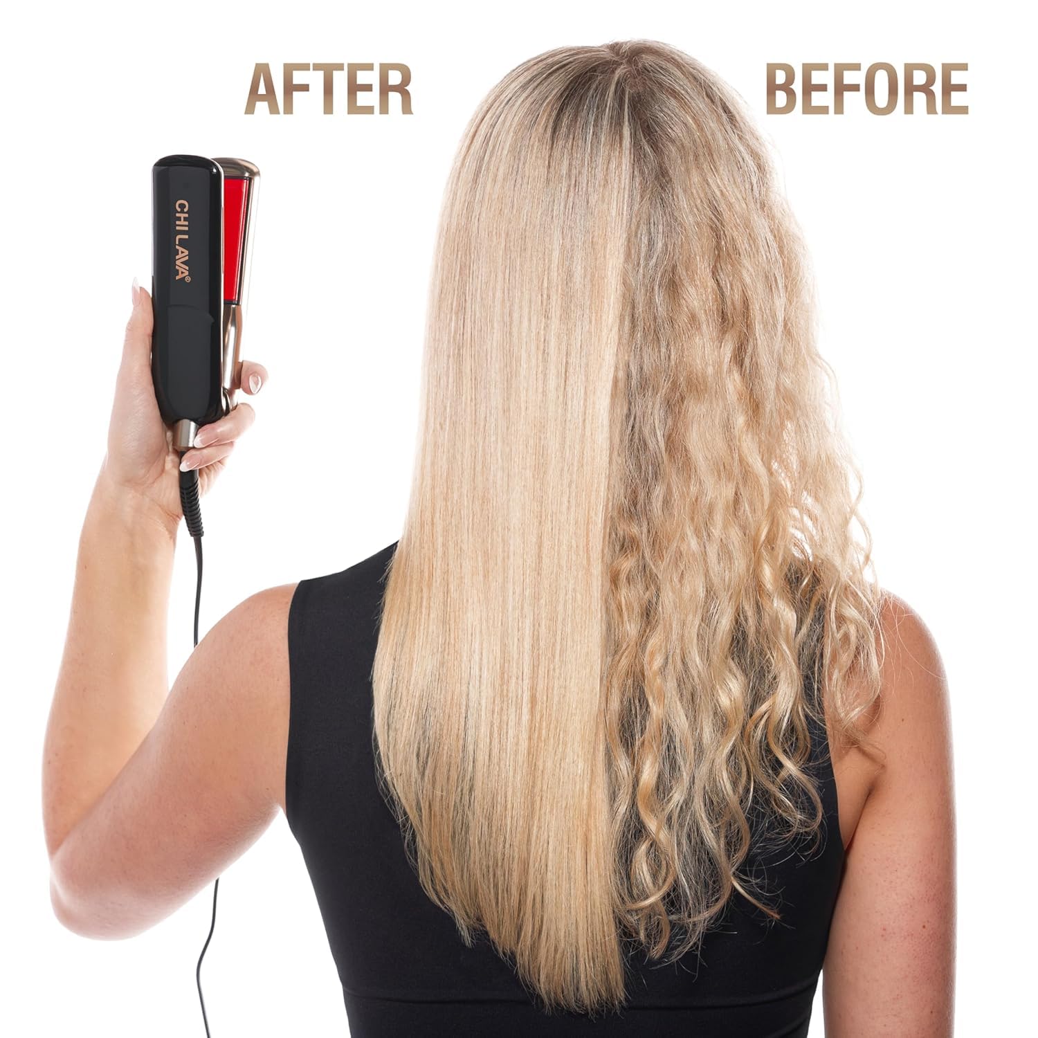 CHI Lava MiniStyler delivers silky shine and smooth finish