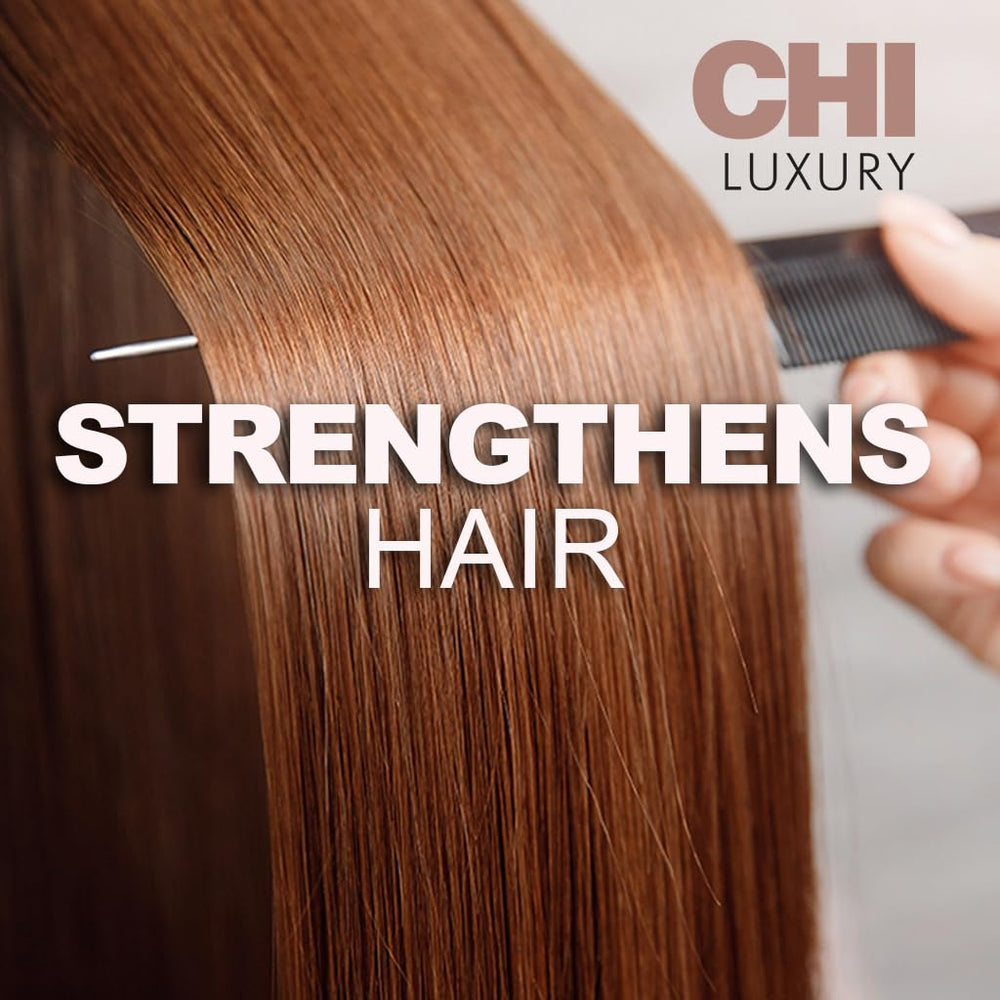 CHI Luxury Black Seed Oil blend ingredients close-up featuring natural antioxidants