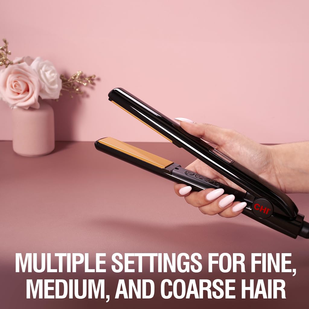 Antistatic ceramic technology for even heat and fewer flyaways with CHI