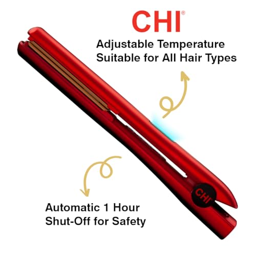 CHI Original Digital Ceramic Straightener in hand with even heat distribution for frizz-free shine