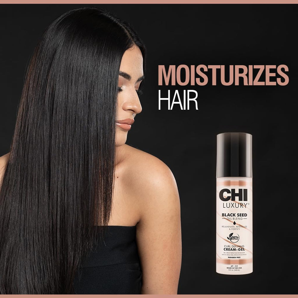 CHI protección con cerámicas y proteínas para peinado seguro.