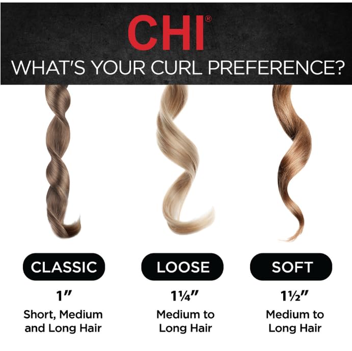 CHI Spin N Curl auto shut-off enhances styling safety and peace of mind.