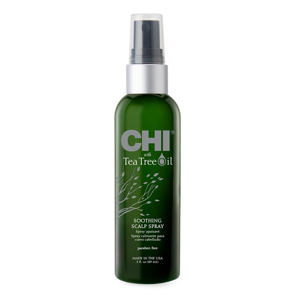 CHI Tea Tree Oil Spray calma el cuero cabelludo irritado, uso inmediato
