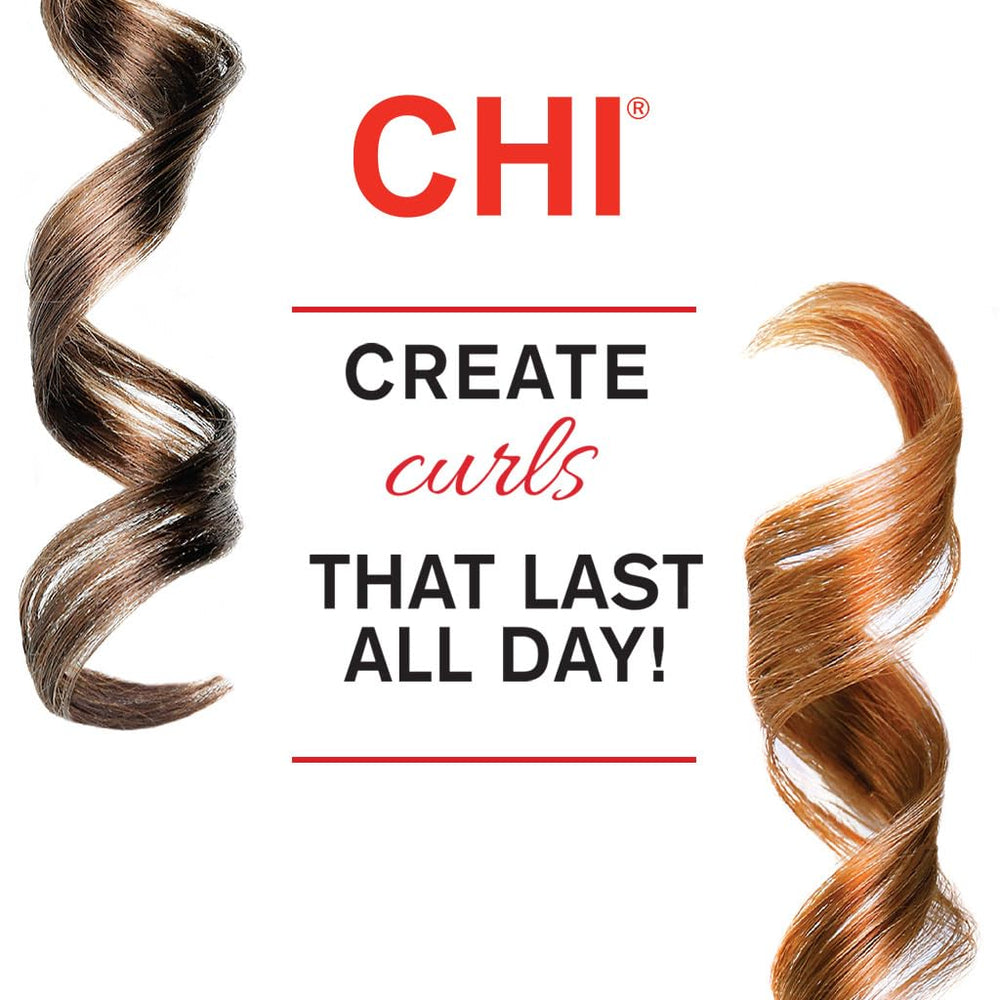 CHI Tourmaline Curling Iron auto shut-off for peace of mind