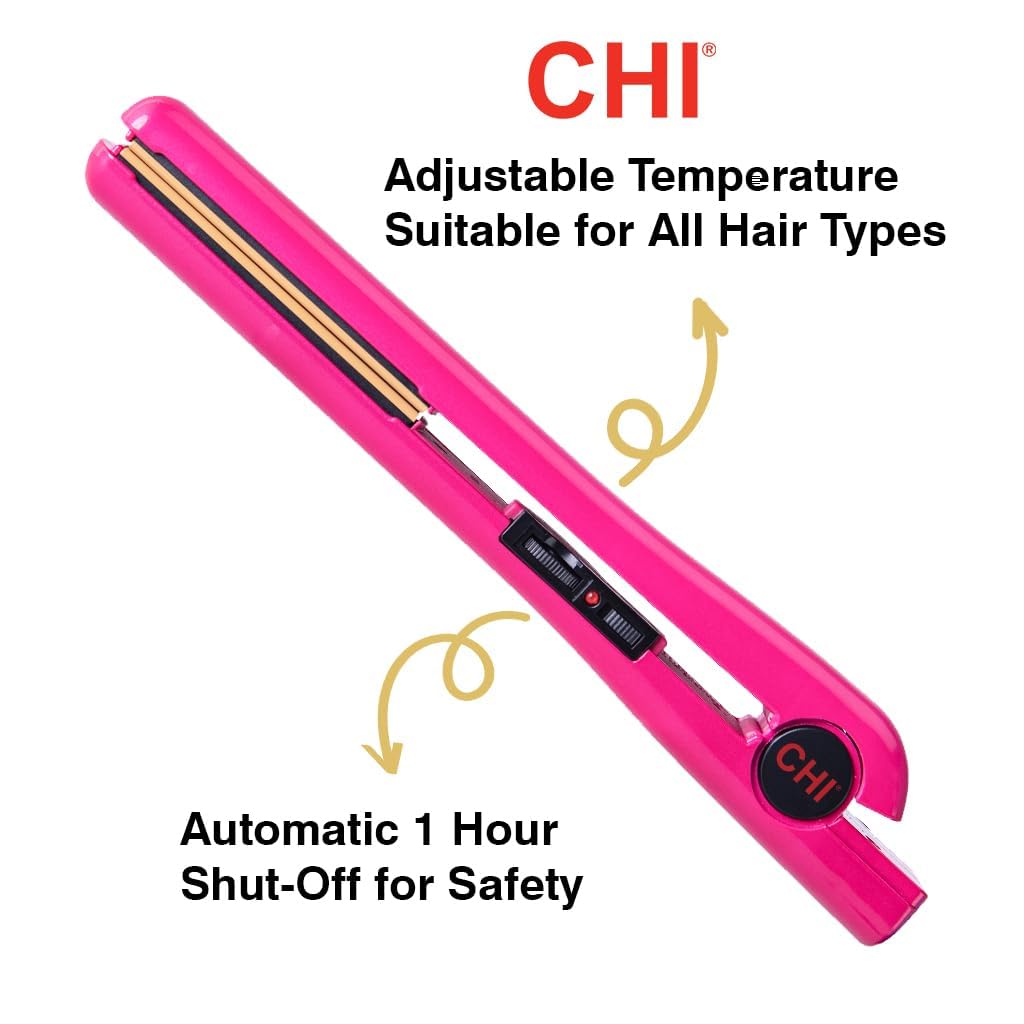 CHI Tourmaline flat iron with digital temperature settings for precise control