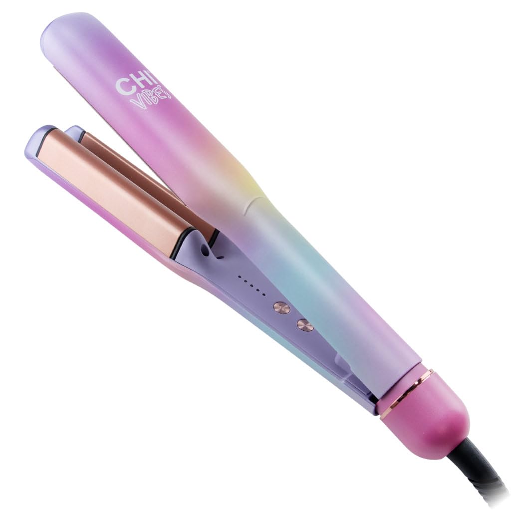 CHI Vibes Wave On demonstrates crimp waves for textured looks and frizz control