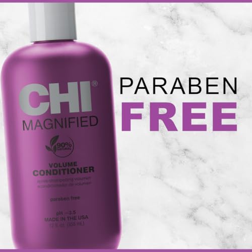 CHI Volumen Magnificado Acondicionador, textura suave del cabello tras la aplicación
