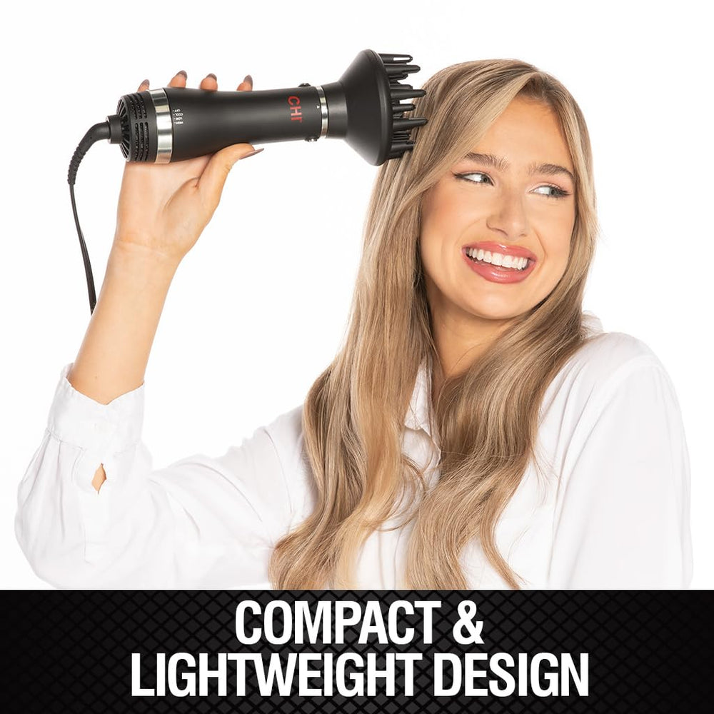 CHI Volumizer 4-in-1 hair dryer unit offers lightweight, easy handling.
