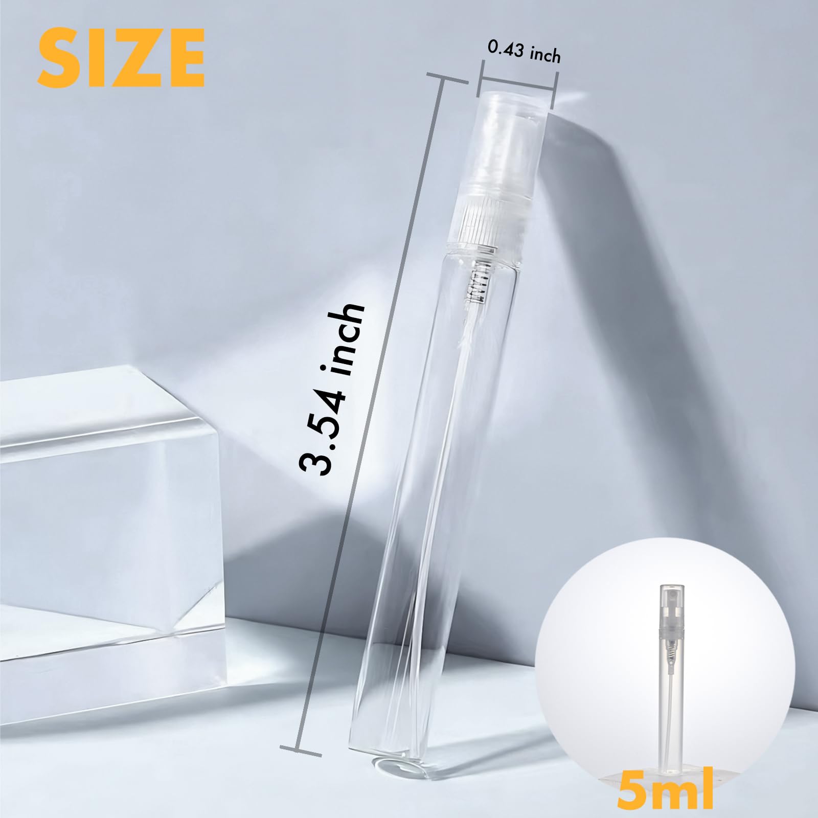 Chiallco reusable perfume container supports eco-friendly refills.