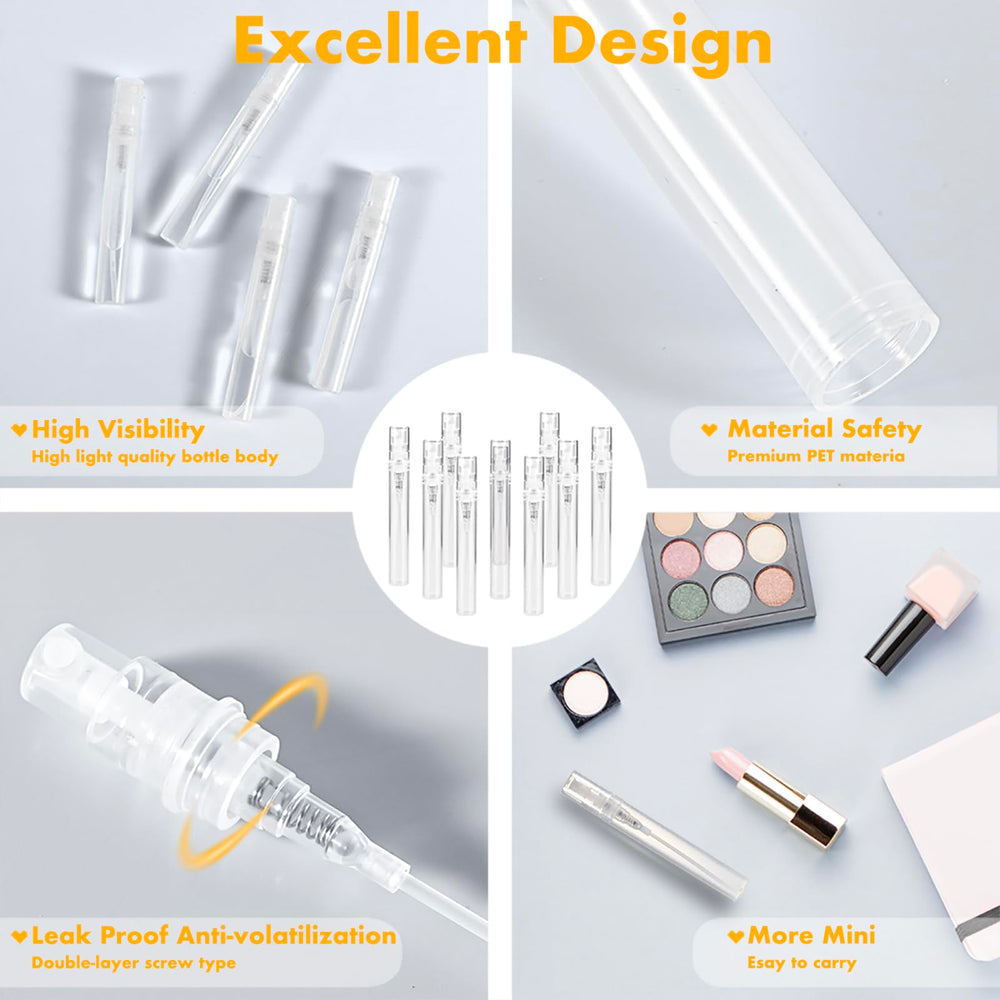 Chiallco travel-size fragrance bottle keeps scents ready anywhere.
