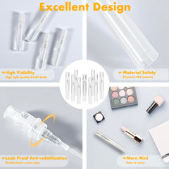 Chiallco travel-size fragrance bottle keeps scents ready anywhere.
