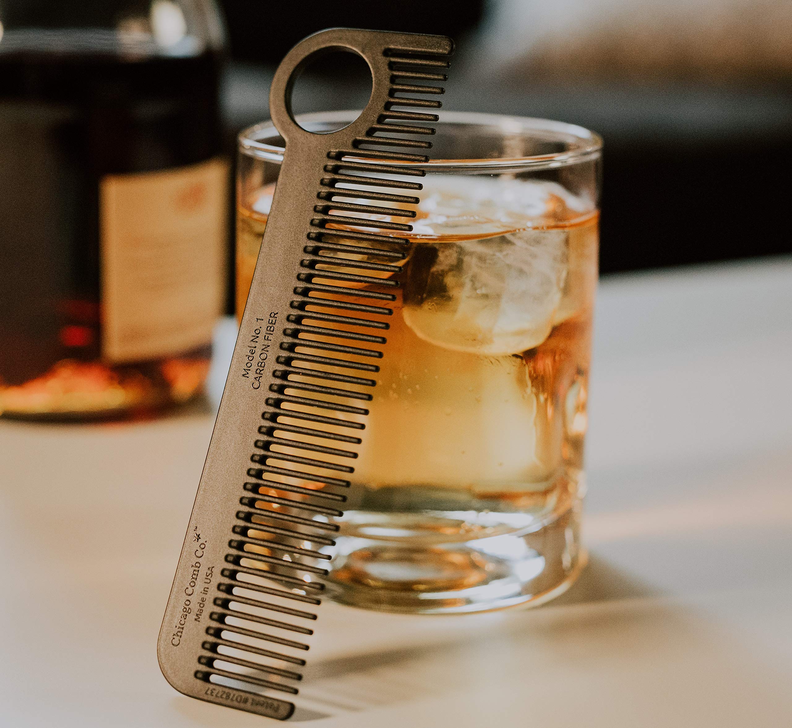 Chicago Comb Model 1 heat-resistant design withstands styling heat and chemicals.
