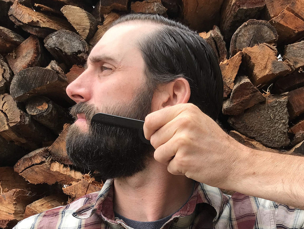 Chicago Comb Model 2 loop end provides easy hanging after use.
