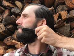Chicago Comb Model 2 loop end provides easy hanging after use.