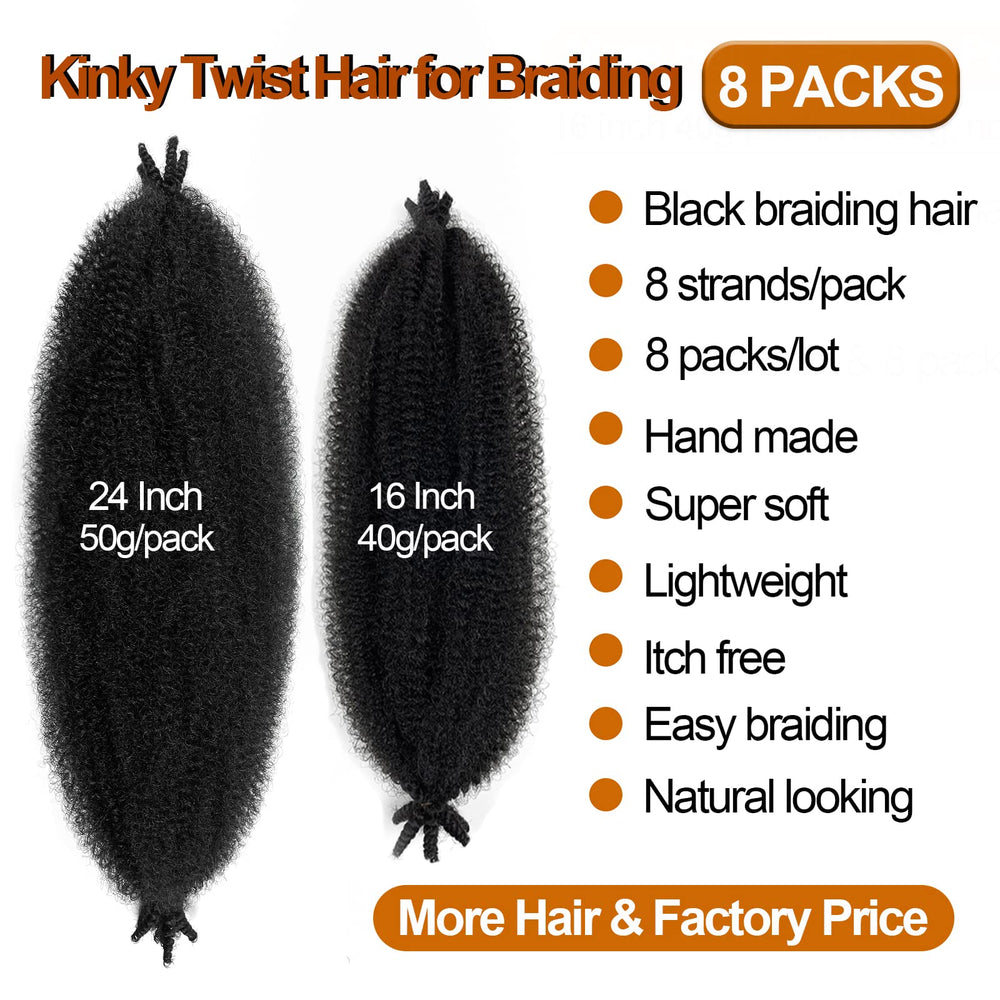 Chicmoi Marley Hair pre-separated strands enable quick, clean installation