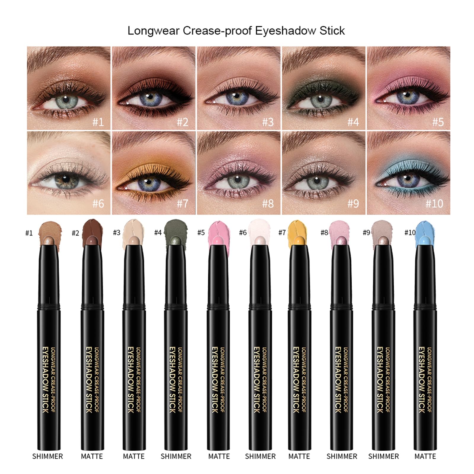 Regalo ideal: barra de sombras Chifure versátil y práctica.