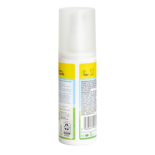 Childs Farm Kids Hair Detangler bottle label featuring grapefruit scent and gentle formula.