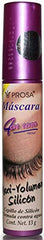 chimoo Prosa 4 en 1 Maxi-Volumen con cepillo flexible para separación y definición de pestañas.