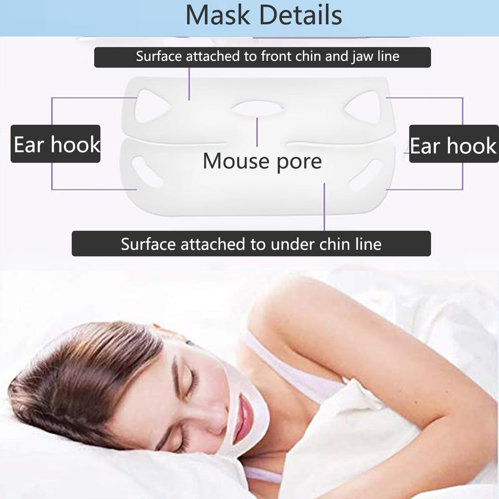 Chinology mask in use during routine shot communicates a simple, effective skincare ritual.