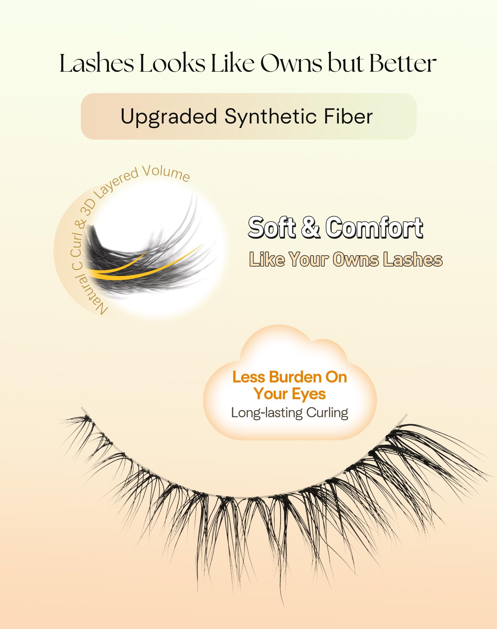 ChirpyLuna flat-band 0-1mm ultra-thin for seamless lash line