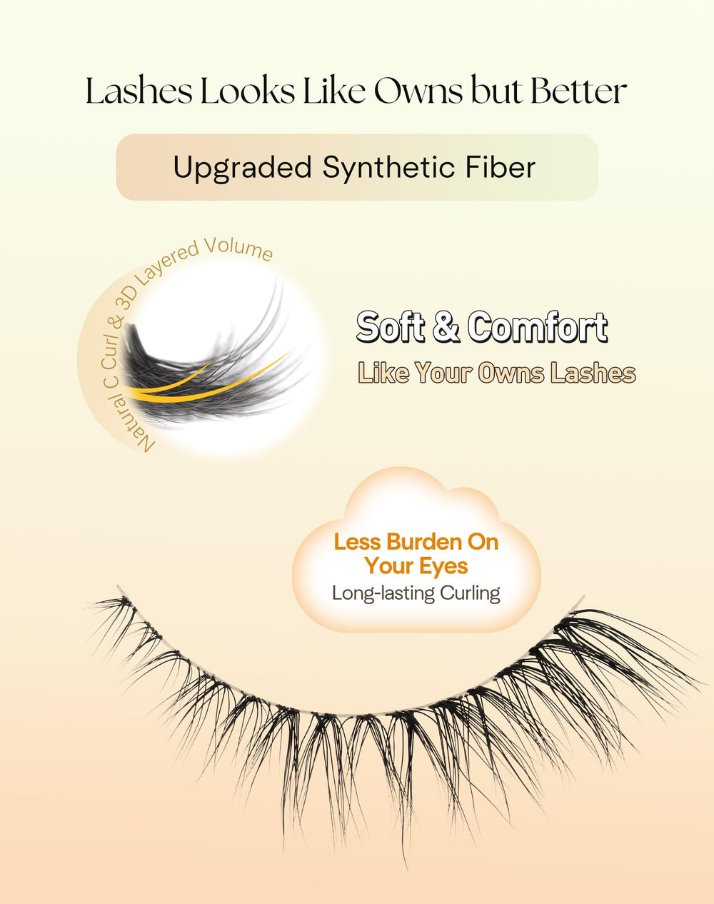 ChirpyLuna flat-band 0-1mm ultra-thin for seamless lash line