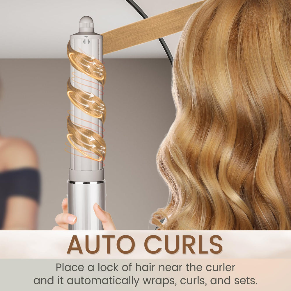 Chivixe 1.6in barrel offers clockwise and anti-clockwise curls for balanced looks.