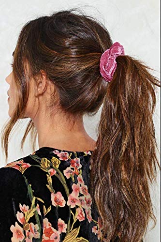 Chloven gomas de terciopelo para peinados rápidos y duraderos.