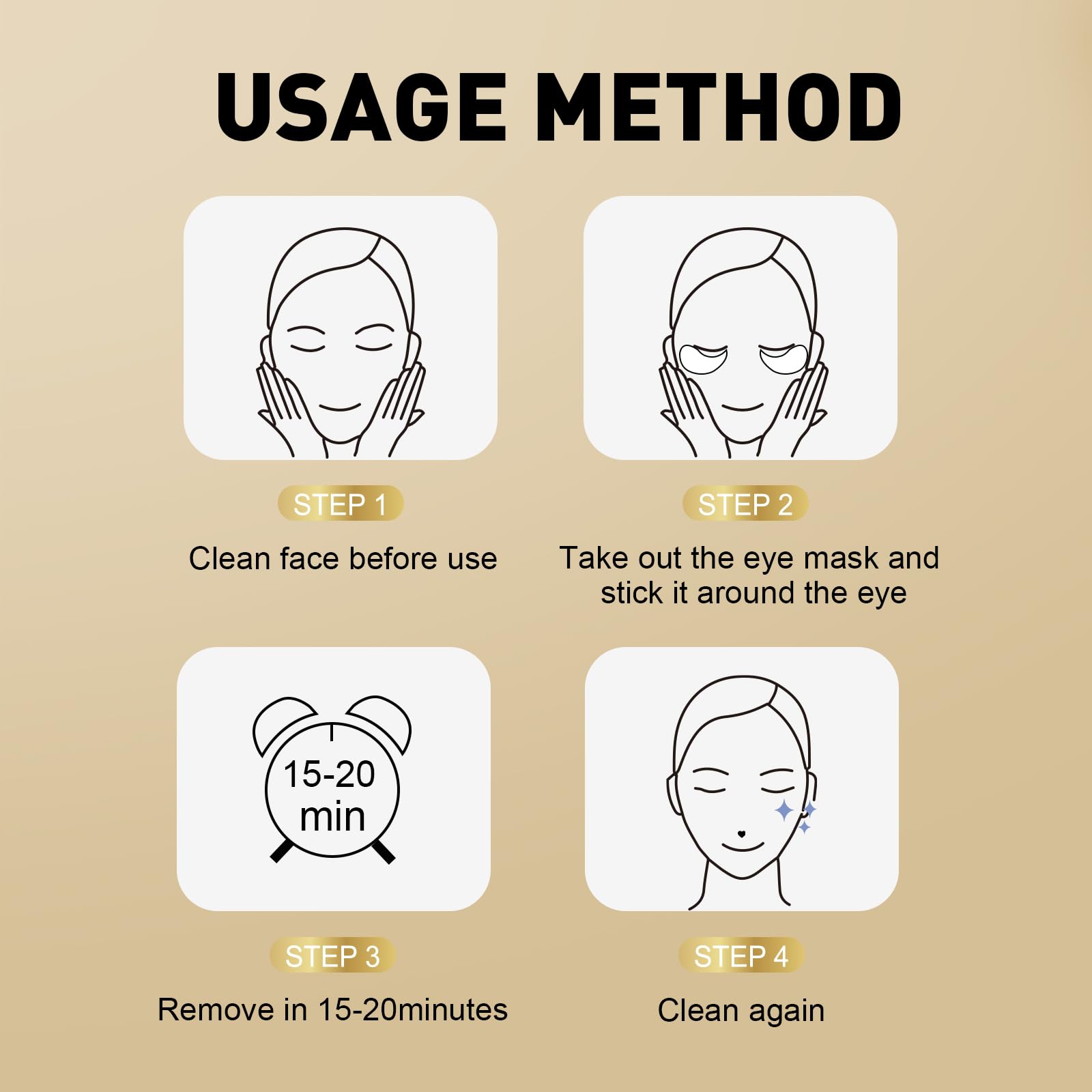 CHMI patches ready for an at-home spa-like treatment