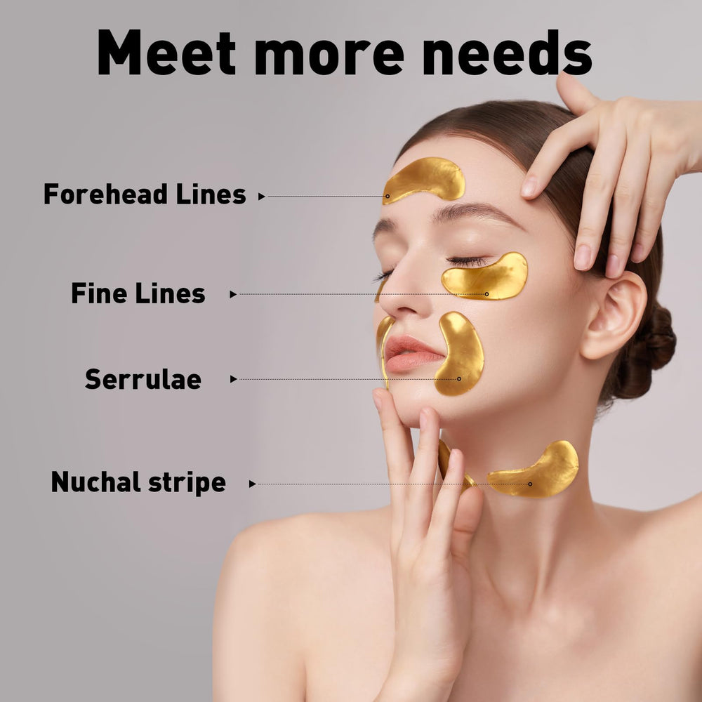 Texture and glow of CHMI patches delivering moisturizing refreshment